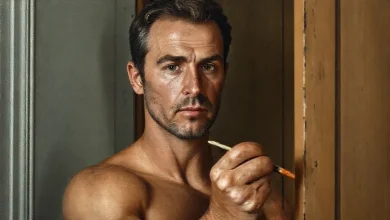 Kusursuz boyanmış banyo dolabı ve DIY boyama araçları. Banyo dolabı boyama teknikleri rehberi.