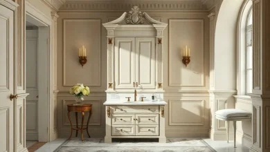 Farklı renklerde boyanmış banyo dolapları. En iyi banyo dolabı boyası seçimi ve karşılaştırması.