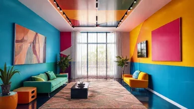 Brillux boya modern iç mekân kombinasyonları. Duvar renkleri, dekorasyon fikirleri, modern stil.