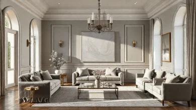 2026 ev dekorasyon trendleri: Monokromatik boya renkleri, iç mekan tasarımı ve modern stil.