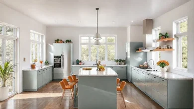 Açık mutfak 2026 trendleri: Ferahlık veren 6 renk seçeneği. Modern mutfak dekorasyonu ve tasarım fikirleri.