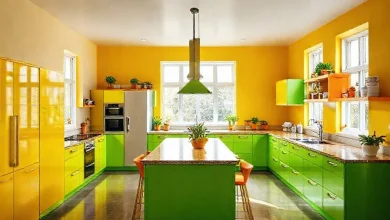 Açık mutfak dekorasyonu: Güne zinde bir başlangıç için enerji veren renkler ve tasarımlar.