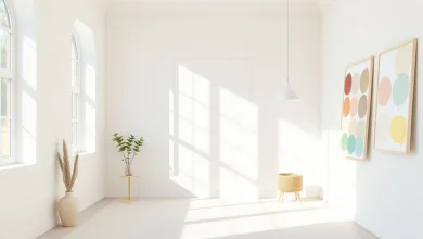 Açık renk boyalar hangi oda için ideal? Ev dekorasyonunda doğru renk seçimi rehberi.