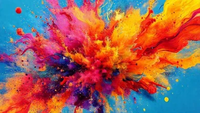 Göz alıcı analog renk kombinasyonları ve tasarım için ilham veren palet örnekleri.