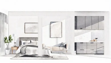 Antrasit gri boya kullanılan modern bir oturma odası. 2026 ev trendleri ve 3 ana kullanım alanı.