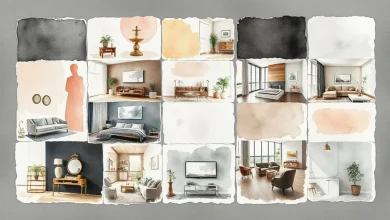 Antrasit gri boya ile dekore edilmiş modern iç mekan. 3 stil ve 5 ilham veren fikir.