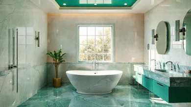 2026 banyo renkleri ile lüks ve ferah banyo tasarımı. Modern banyo dekorasyon fikirleri.