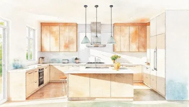 Canlı renkli modern mutfak tasarımı, 2026 trendleri ve dekorasyon ipuçları.