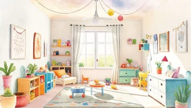 Çocuk odaları için ilham veren canlı renk kombinasyonları. Neşeli ve modern dekorasyon fikirleri.