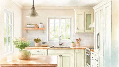 Country mutfaklara özel 3 boya tekniği 2026 trendleri. Rustik mutfak dekorasyonu fikirleri.