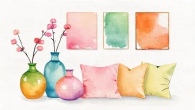 Ev dekorasyonunda cesur renk vurguları rehberi. 7 farklı renkle yaşam alanlarınıza modern dokunuşlar katın.