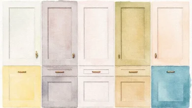 Şık ve modern mutfak dolabı için en iyi 5 renk kombinasyonu.