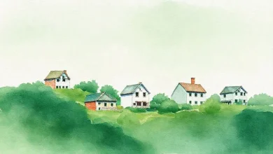 Evler için 5 okyanus ve orman yeşili tonu. Doğal ve ferahlatıcı renk paleti.