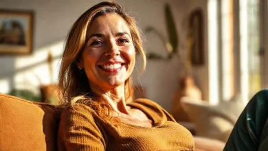 Sıcaklık katan toprak tonlarında modern oturma odası dekorasyonu.