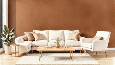 Koyu kahve duvar dekorasyonu: Hangi mobilyalarla en iyi kombinlenir? İç mimari önerileri.