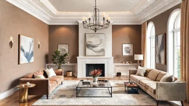 Koyu renk boyalarla lüks ev dekorasyonu 2026 trendleri. Şık ve modern iç mekan fikirleri.