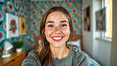 Küçük yatak odası için duvar kağıdı seçimi: Odayı geniş ve şık gösteren 5 dekorasyon ipucu.