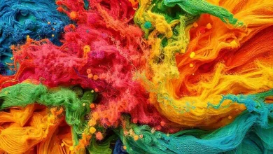 Sürdürülebilir yaşamı destekleyen, bitkisel doğal boyalarla renklendirilmiş tekstiller ve malzemeler.