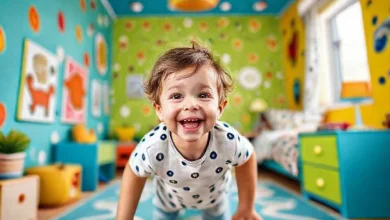 Çocuk yatak odası duvarları için sağlığa zararsız, güvenli ve çevre dostu boya seçim önerileri.